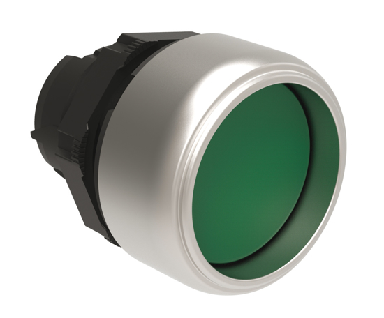 Picture of Botão de pressão recolhido Verde