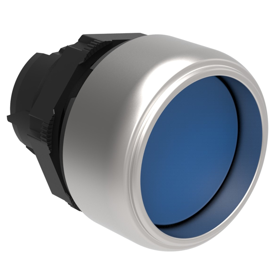 Picture of Botão de pressão recolhido Azul