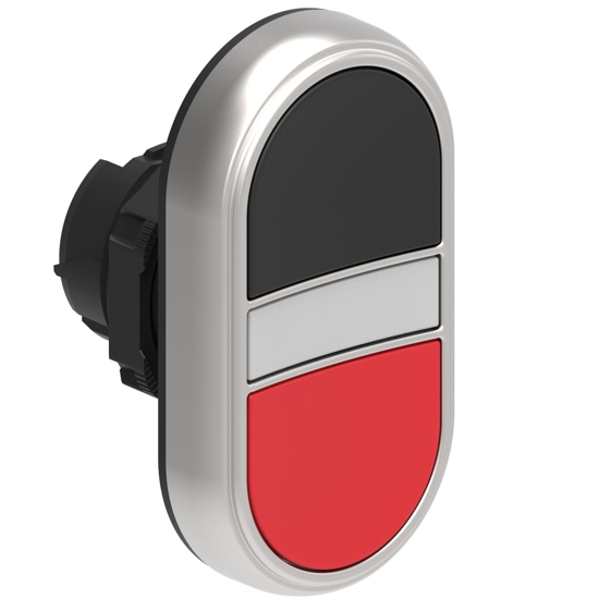 Picture of Botão de pressão duplo luminoso à face PT/VM