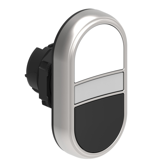 Picture of Botão de pressão duplo luminoso à face BR/PT