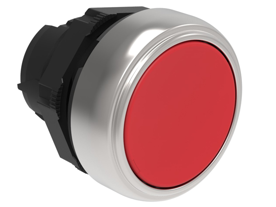 Picture of Botão retentivo à face Vermelho