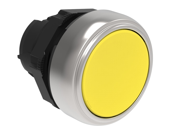 Picture of Botão retentivo à face Amarelo