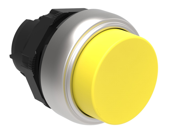 Picture of Botão retentivo saliente Amarelo