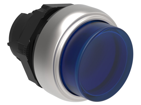 Picture of Botão de pressão luminoso Saliente AZ Push On-Push Off