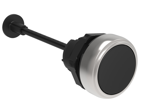 Picture of Botão de pressão à face RESET Preto