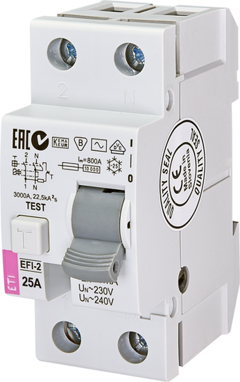 Picture of Interruptor diferencial 2P 25A classe AC 30mA