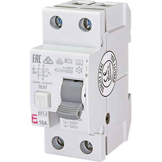Picture of Interruptor diferencial 2P 63A classe A 500mA 