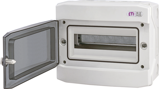 Picture of Caixa mural IP65 1x12 módulos c/porta transparente