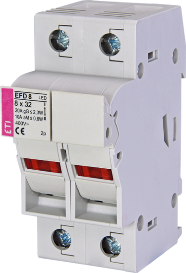 Picture of Seccionador de fusíveis 8.5x31.5 2P c/ LED