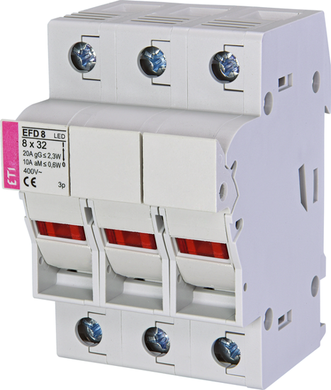 Picture of Seccionador de fusíveis 8.5x31.5 3P c/ LED