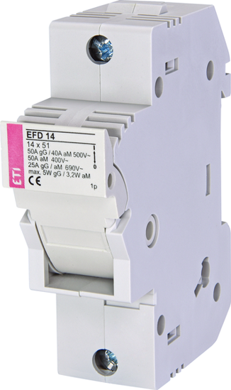 Picture of Seccionador de fusíveis 14x51 1P 