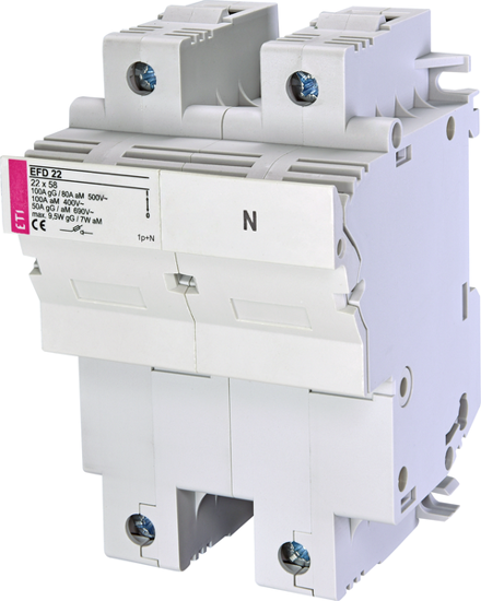 Picture of Seccionador de fusíveis 22x58 1P+N 