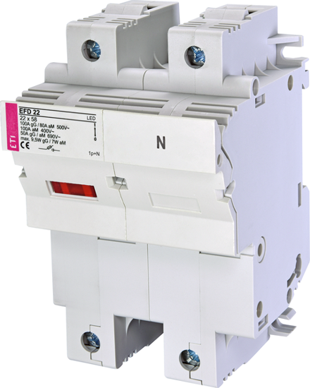 Picture of Seccionador de fusíveis 22x58 1P+N c/ LED 