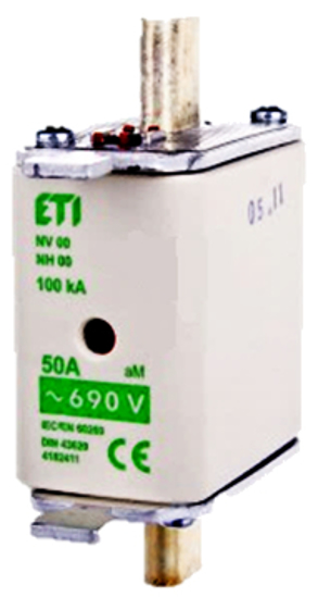 Picture of Fusível NH-00 KOMBI aM 125A 690V