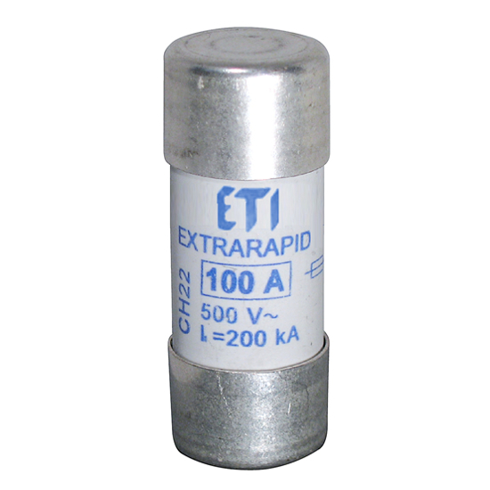 Picture of Fusível Ultra Quick 22x58 aR 63A 690Vac 200kA 