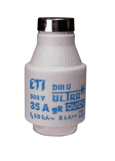 Picture of Fusível Ultra Quick DIII-E33 gR 35A 500V