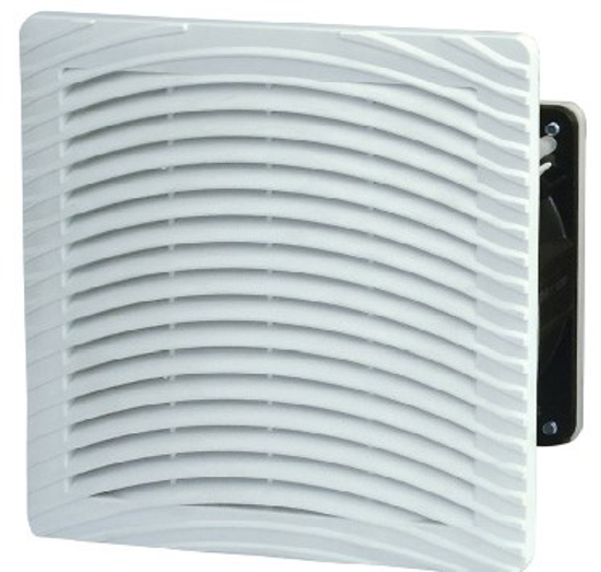 Picture of Ventilador com grelha e filtro 120m³/h 24Vdc 204X204X99