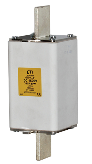 Picture of Fusível gPV NH-3L 350A 1500Vdc/30kA UL 