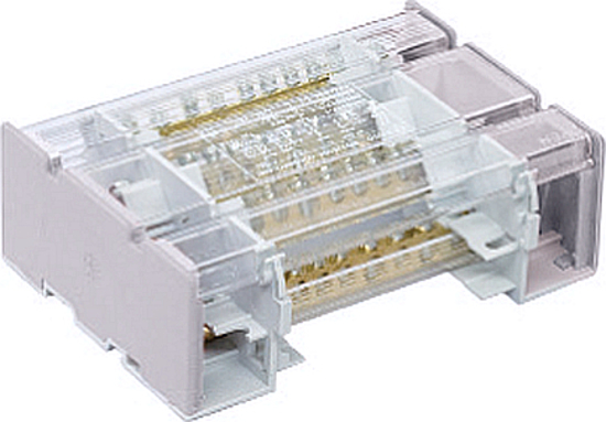 Picture of Bloco repartidor 4P 125Ax10 furos Icw 6KA