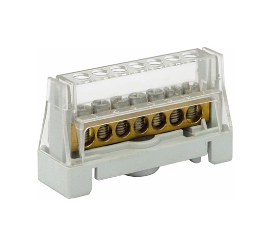 Picture of Barra unipolar 50Ax7 furos Cinzenta