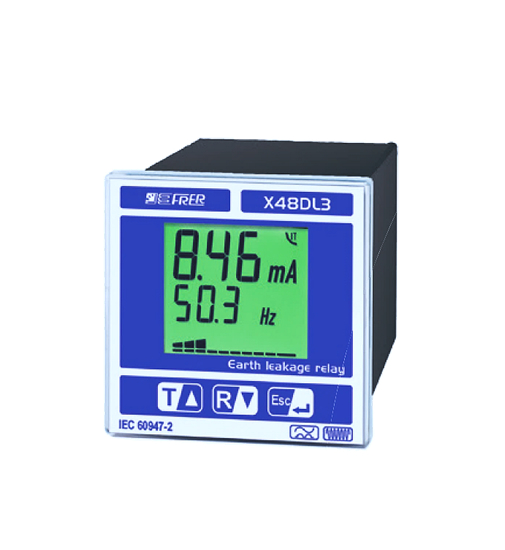 Picture of Relé diferencial digital LCD programável R10 400Hz