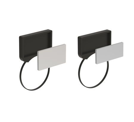 Porta etiquetas e etiquetas graváveis