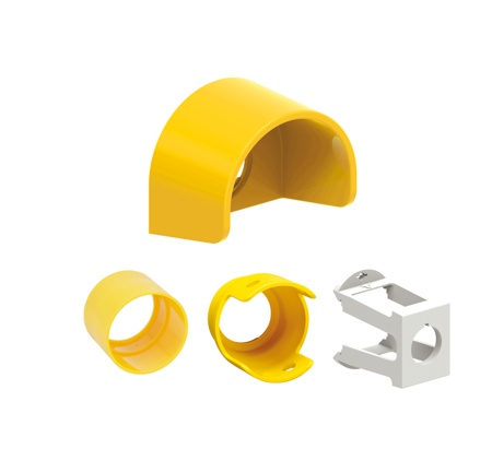 Aros de proteção contra acionamento acidental