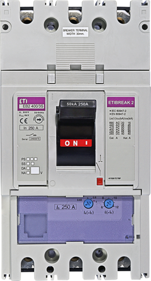 Picture of Disjuntor EB2 400S 3P 250A 50/50KA
