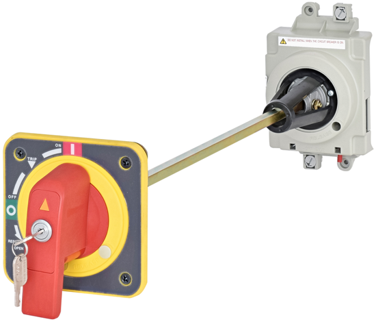 Picture of Comando rotativo p/ porta IP54x VM c/ chave p/ EB2/ED2 125A