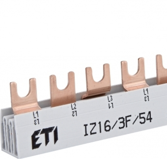 Picture of Pente com ligadores tipo forquilha 3P 16mm² x 54 ligações, 100A-690V ≅