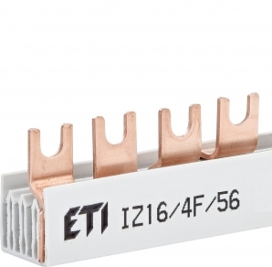 Picture of Pente com ligadores tipo forquilha 4P 16mm² x 56 ligações, 100A-690V ≅