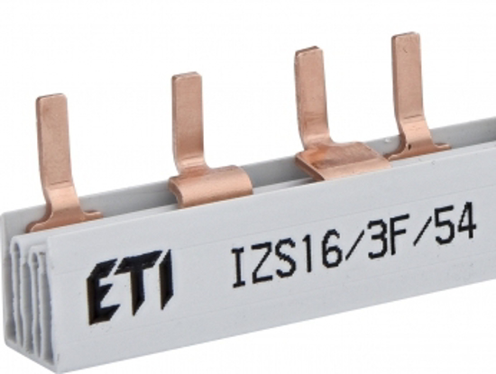 Picture of Pente com ligadores tipo lâmina 3P 16mm² x 54 ligações, 100A-690V ≅