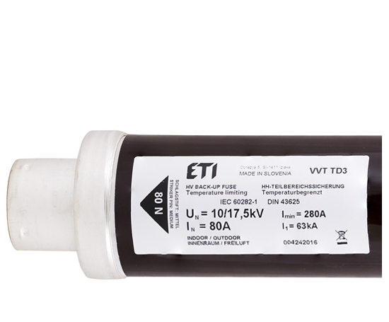 Picture of Fusível MT VVC 10/17,5kV 125A 50N