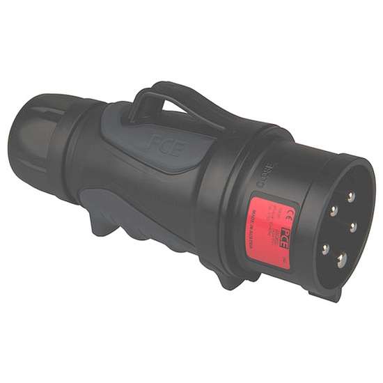 Picture of Ficha macho CEE série GRIP, 3P+T+N 16A-400V, IP44/54, MIDNIGHT (ligações de aperto por molas)