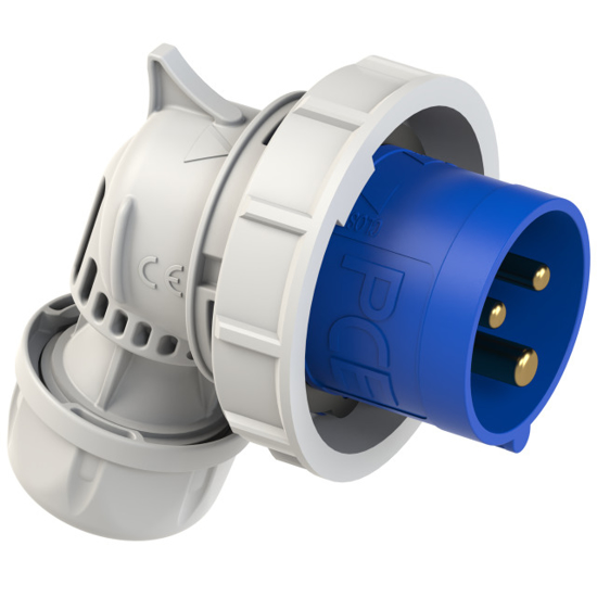Picture of Ficha macho angular IP67 16A 2P+T 230V