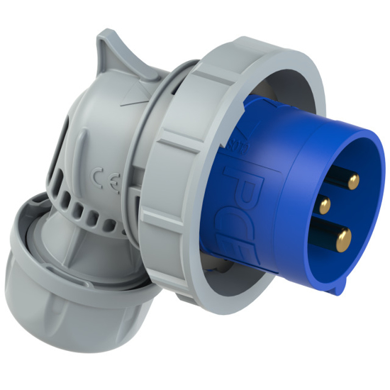 Picture of Ficha macho angular IP67 16A 2P+T 230V