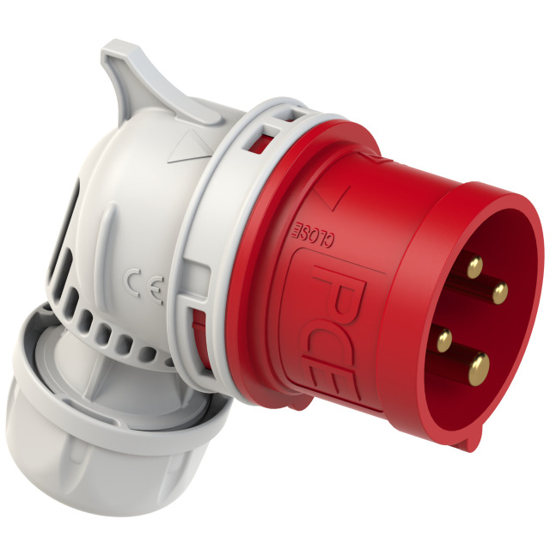 Picture of Ficha macho angular IP44 32A 3P+T 400V