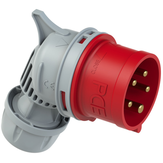 Picture of Ficha macho angular IP44 32A 3P+T+N 400V