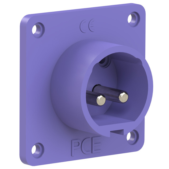 Picture of Tomada encastrar macho IP44 16A 2P 24V