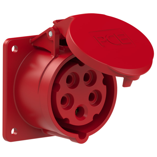 Picture of Tomada encastrar fêmea 75X75 IP44 16A 3P+T+N 400V