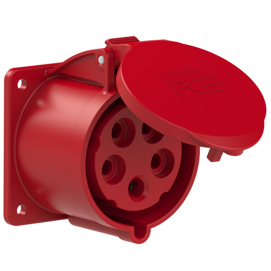 Picture of Tomada encastrar fêmea 75X75 IP44 32A 3P+T+N 400V