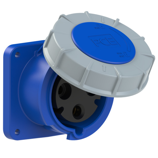 Picture of Tomada encastrar fêmea IP67 63A 2P+T 230V