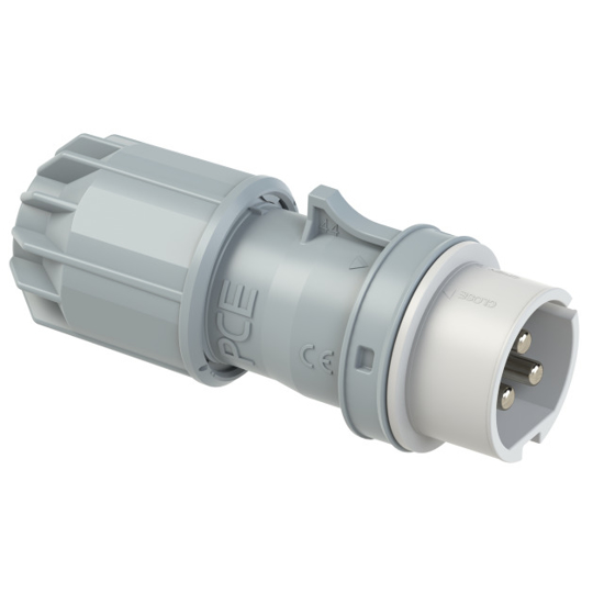 Picture of Ficha macho IP44 16A 2P+T 24/42Vdc 10h