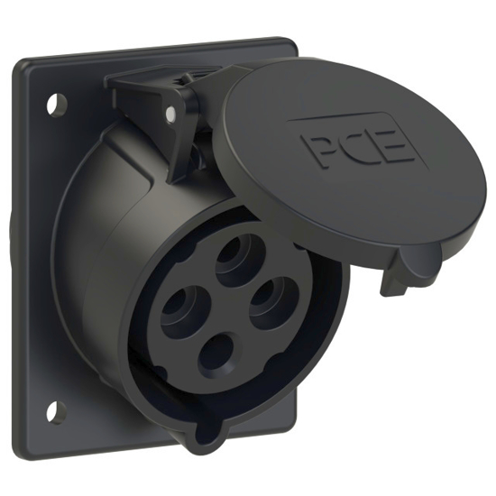 Picture of Tomada encastrar fêmea inclinada IP44 32A 3P+T 400V