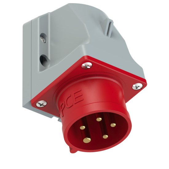 Picture of Tomada mural macho IP44 16A 3P+T+N 400V aperto p/ mola