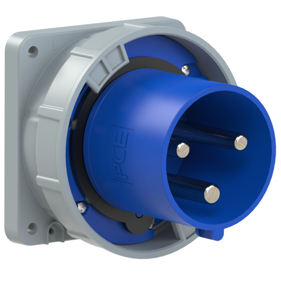 Picture of Tomada encastrar macho 125A 2P+T 230V