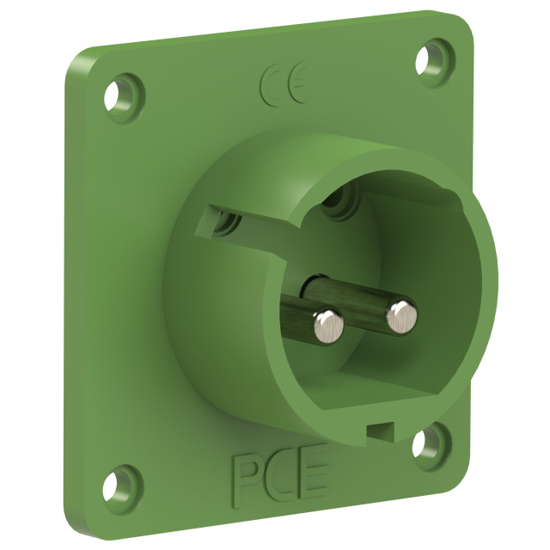 Picture of Tomada encastrar macho IP44 32A 2P 24/42V 300Hz 2h