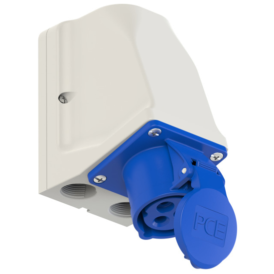 Picture of Tomada mural fêmea IP44 16A 2P+T 400V