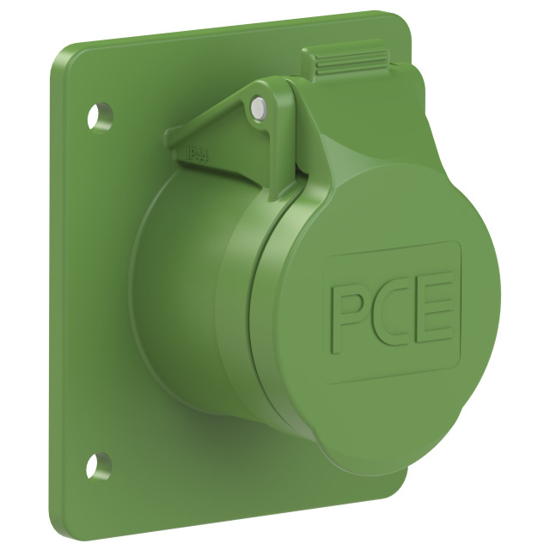 Picture of Tomada encastrar fêmea IP44 32A 2P 24/42V 400-500Hz 11h