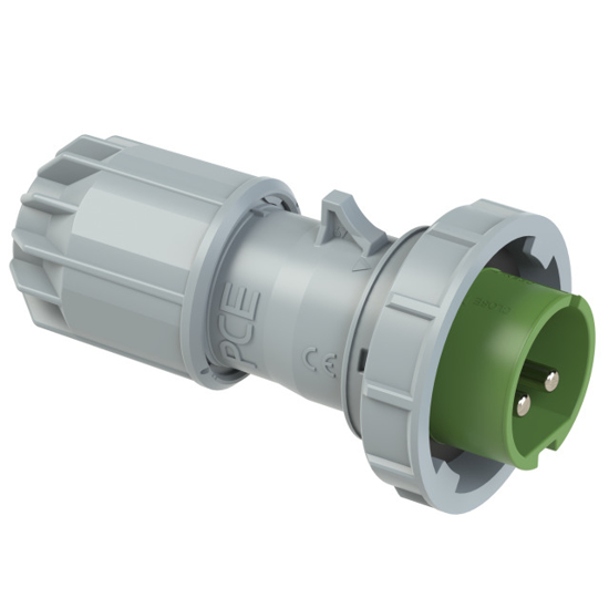 Picture of Ficha macho IP67 16A 2P 24/42V 400-500Hz 11h